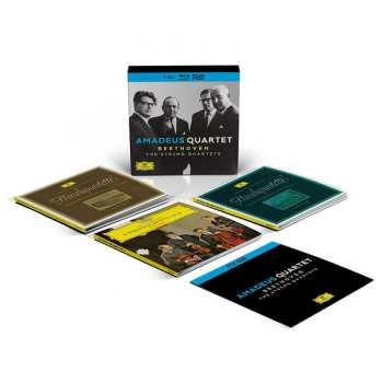 7CD/Box Set/Blu-ray Ludwig van Beethoven: Beethoven: The String Quartets, Die Streichquartette, Amadeus Quartet 544868