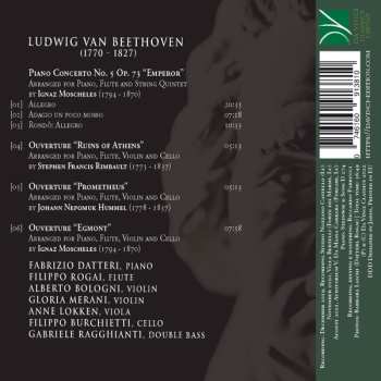 CD Ludwig van Beethoven: Concerto No. 5 & Ouvertures 557726