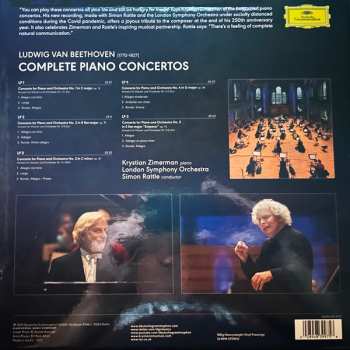 5LP Ludwig van Beethoven: Complete Piano Concertos LTD 393062