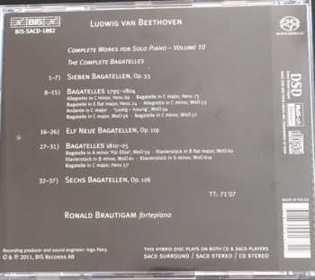 SACD Ludwig van Beethoven: Complete Works For Solo Piano, Volume 10 - Für Elise: The Complete Bagatelles 544930