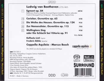 SACD Ludwig van Beethoven: Egmont Op. 84 ∙ Wellingtons Sieg Op. 91 ∙ Three Overtures Opp. 62, 124 & 115 568756