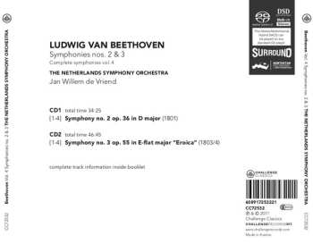 2SACD Ludwig van Beethoven: Symphonies Nos. 2 & 3 (Complete Symphonies, Vol. 4) 546102