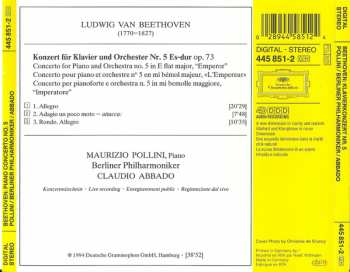 CD Ludwig van Beethoven: Klavierkonzert No. 5 = "Emperor" Concerto 147430