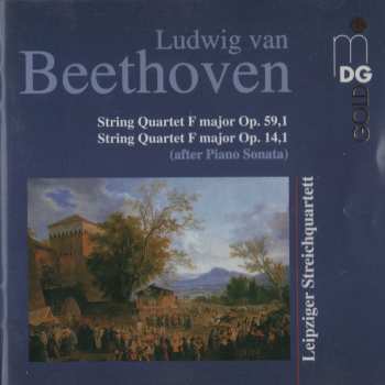 Album Ludwig van Beethoven: String Quartet F Major Op. 59,1: String Quartet F Major Op. 14,1 (After Piano Sonata)