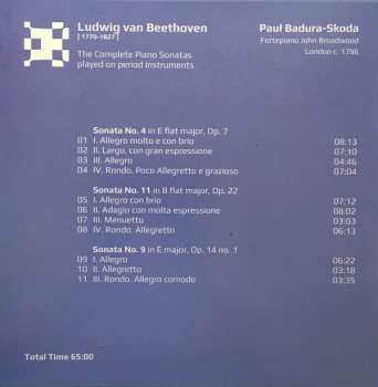 9CD/Box Set Ludwig van Beethoven: The Complete Piano Sonatas Played On Period Instruments 157093