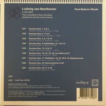 9CD/Box Set Ludwig van Beethoven: The Complete Piano Sonatas Played On Period Instruments 157093