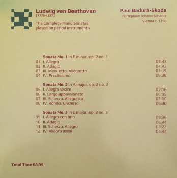 9CD/Box Set Ludwig van Beethoven: The Complete Piano Sonatas Played On Period Instruments 157093