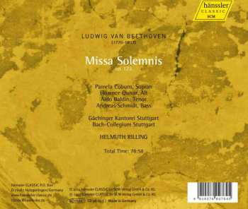 CD Ludwig van Beethoven: Missa Solemnis 662755