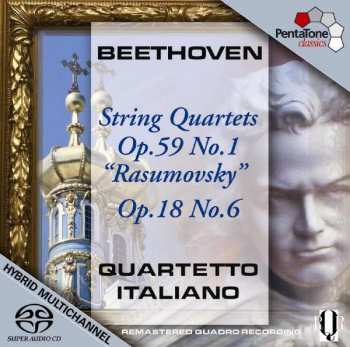 Album Ludwig van Beethoven: String Quartets Op.59 No.1 "Rasumovsky", Op.18 No.6