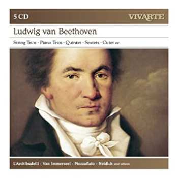 Album Ludwig van Beethoven: String Trios - Piano Trios - String Quintet - Sextets - Wind Octet etc.