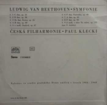 LP The Czech Philharmonic Orchestra: Symfonie Č. 1 C Dur, Op. 21 / Symfonie Č. 8 F Dur, Op. 93 308372