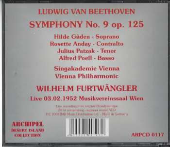 CD Ludwig van Beethoven: Symphony No. 9 (Live 03.02.1952 Musikvereinssaal Wien) 570103