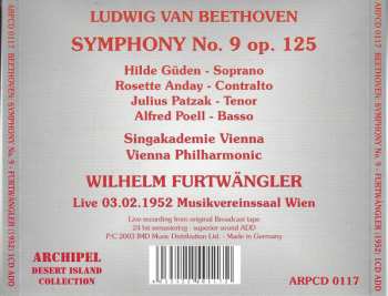 CD Ludwig van Beethoven: Symphony No. 9 (Live 03.02.1952 Musikvereinssaal Wien) 570103