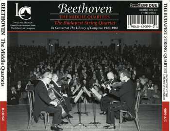 3CD Ludwig van Beethoven: The Middle Quartets (In Concert At The Library Of Congress, 1940-1960) 281051