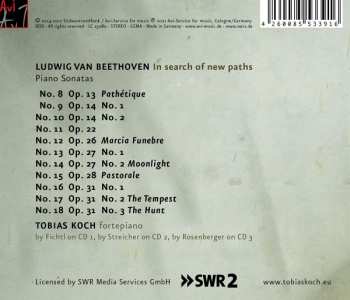 3CD Ludwig van Beethoven: In Search Of New Paths: Piano Sonatas Nos. 8-18 574694