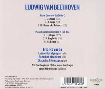 CD Ludwig van Beethoven: Triple Concerto; Piano Concerto No. 0 572386