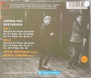 2CD Ludwig van Beethoven: Vol. 3. Violin Sonatas Nos 1, 5, 6 & 10 567896