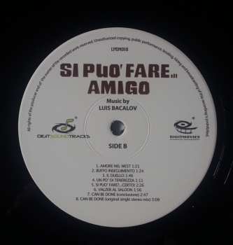 LP Luis Bacalov: Si Puo' Fare... Amigo (Original Motion Picture Soundtrack) LTD 136769