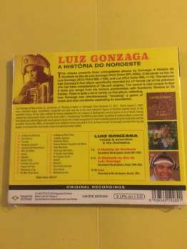 CD Luiz Gonzaga: A Historia Do Nordeste + O Nordeste Na Voz De Luiz Gonzaga + Lua 287363