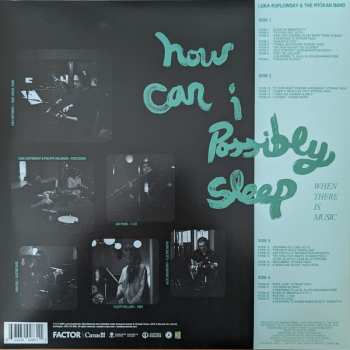 2LP Luka Kuplowsky: How Can I Possibly Sleep When There Is Music 581557