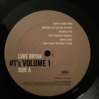 LP Luke Bryan: #1's Volume 1 CLR 584590