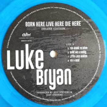 2LP Luke Bryan: Born Here Live Here Die Here Deluxe Edition CLR | LTD 605978