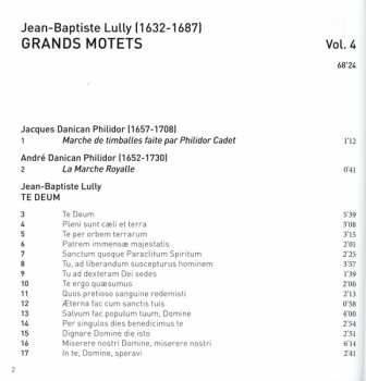 CD Jean-Baptiste Lully: Te Deum 620380