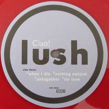 2LP Lush: Ciao! Best Of Lush LTD | CLR 142935