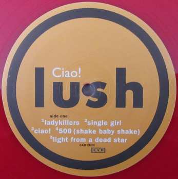 2LP Lush: Ciao! Best Of Lush LTD | CLR 142935