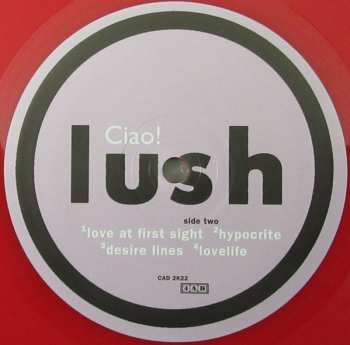 2LP Lush: Ciao! Best Of Lush LTD | CLR 142935