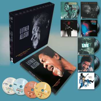 10LP/4DVD/SP/Box Set Luther Allison: A Legend Never Dies (Essential Recordings 1976 - 1997) LTD | NUM 586004