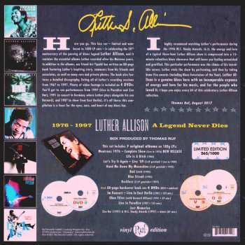 10LP/4DVD/SP/Box Set Luther Allison: A Legend Never Dies (Essential Recordings 1976 - 1997) LTD | NUM 586004