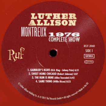 LP Luther Allison: Montreux 1976 - Complete Show CLR 574464