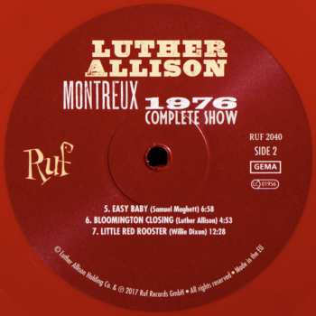 LP Luther Allison: Montreux 1976 - Complete Show CLR 574464