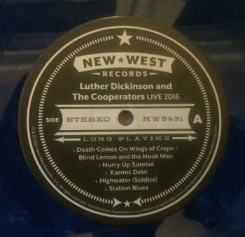 LP Luther Dickinson: Live 2016 CLR | LTD 591281