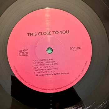 LP Luther: This Close To You 603650