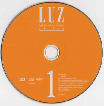 2CD Luz Casal: Pequeños, Medianos Y Grandes Éxitos 554120