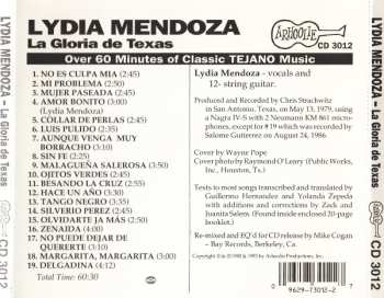 CD Lydia Mendoza: La Gloria De Texas 463946