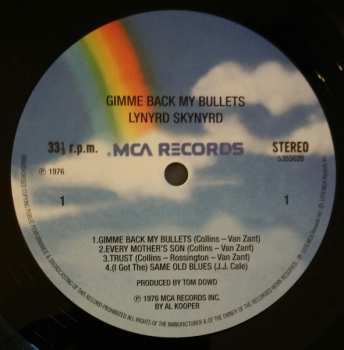 LP Lynyrd Skynyrd: Gimme Back My Bullets 631239