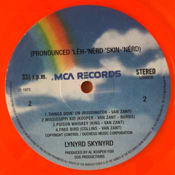 LP Lynyrd Skynyrd: Pronounced 'Lĕh-'nérd 'Skin-'nérd) CLR 595499