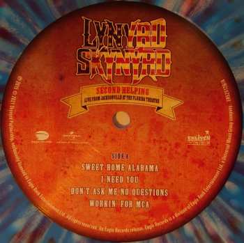 LP Lynyrd Skynyrd: Second Helping Live From Jacksonville At The Florida Theatre CLR | LTD 593649