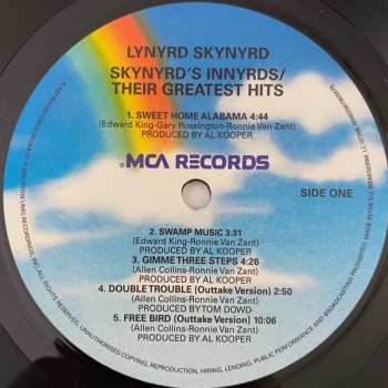 LP Lynyrd Skynyrd: Skynyrd's Innyrds / Their Greatest Hits 404005