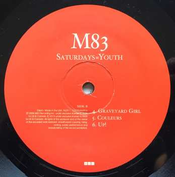 2LP M83: Saturdays = Youth 603007