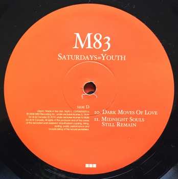 2LP M83: Saturdays = Youth 603007