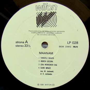 LP Maanam: Maanam 616068