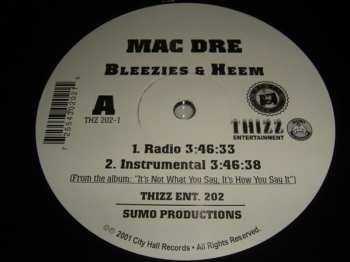 Album Mac Dre: Bleezies & Heem