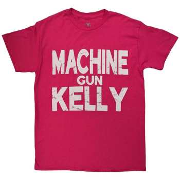 Merch Machine Gun Kelly: Machine Gun Kelly Unisex T-shirt: Embers Logo (medium) M