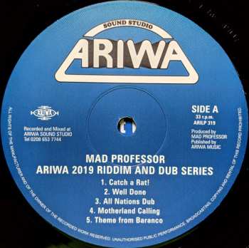 LP Mad Professor: Ariwa 2019 Riddim And Dub Series 585019