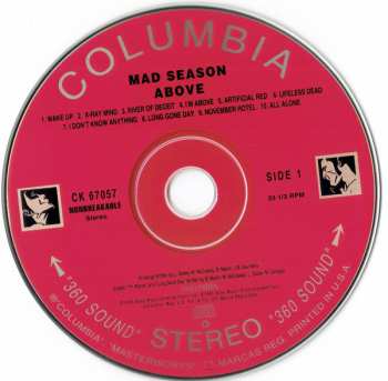 CD Mad Season: Above 593531