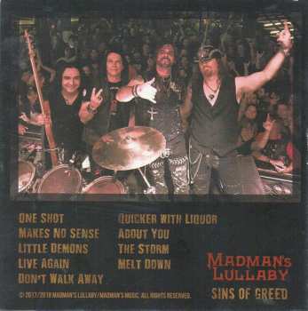 CD Madman's Lullaby: Sins Of Greed 547992